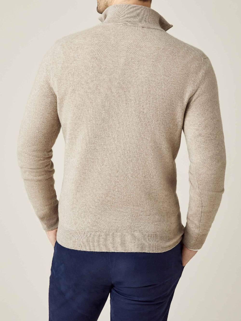 Luca Faloni Mezzocollo con Zipcashmere a 2 fili In Saldo