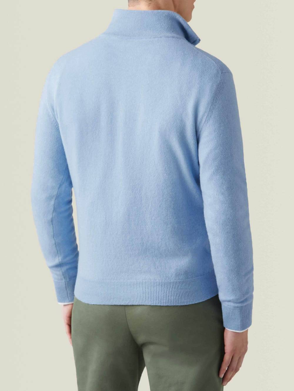 Luca Faloni Mezzocollo con Zipcashmere a 2 fili Moda