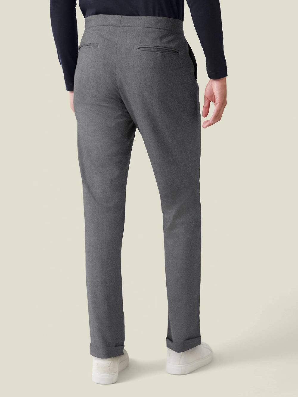 Luca Faloni Pleated TrousersVirgin Wool Italy