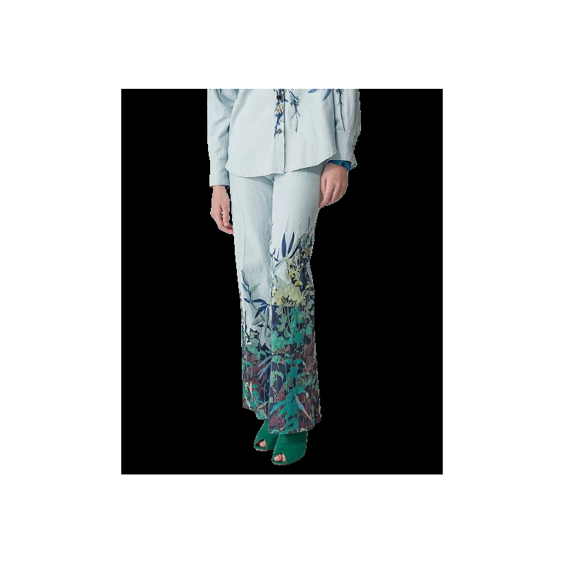 Roberto Fanella forte_forte pantalone "heaven" print Qualità
