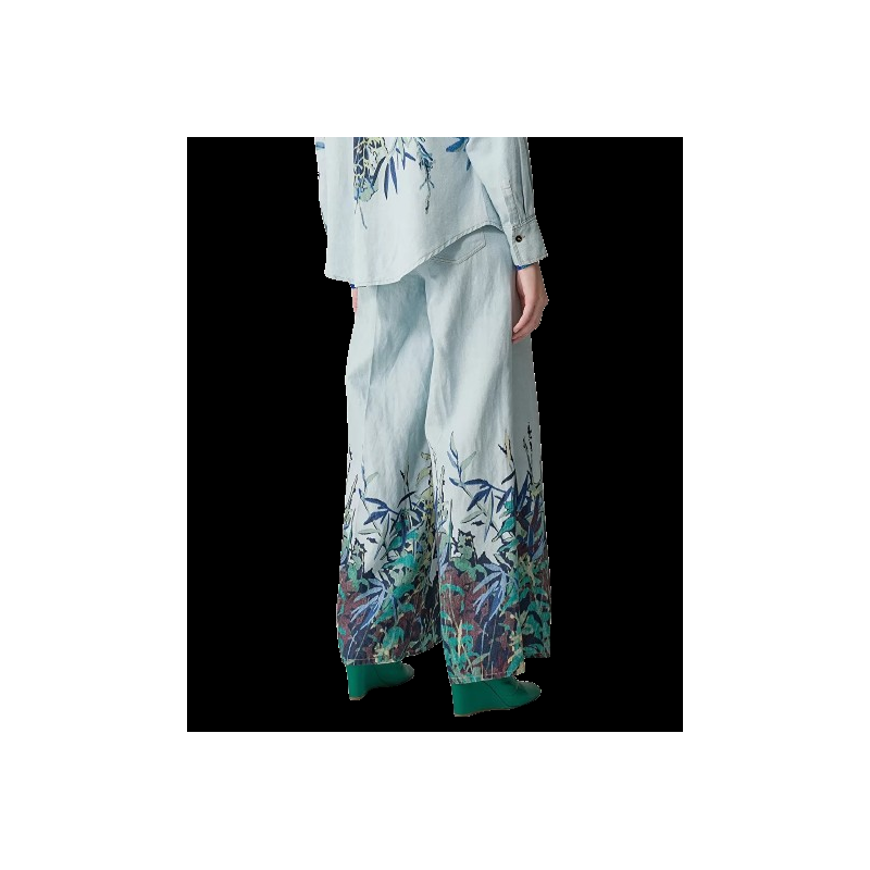 Roberto Fanella forte_forte pantalone "heaven" print Qualità