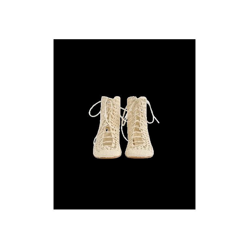 Roberto Fanella forte_forte hand-woven chic ankle boots Spedizione Gratuita