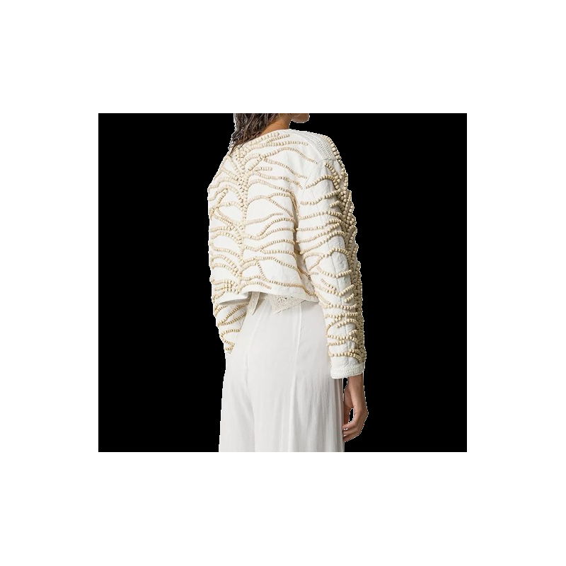 Roberto Fanella forte_forte giacca jacquard cotone macramè Soddisfazione Garantita