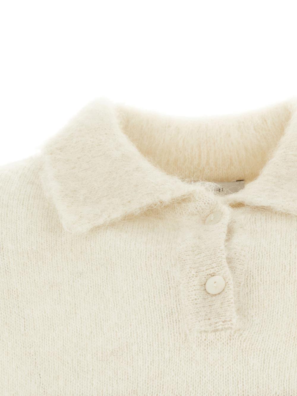 Oluxury Lardini Knitted Polo In vendita