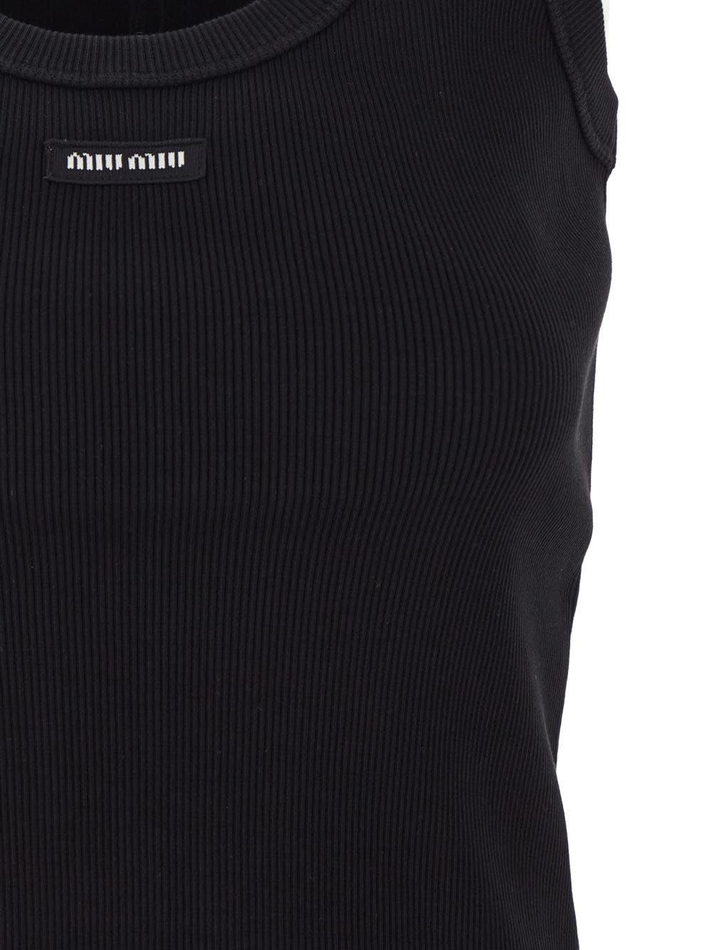 Oluxury Miu Miu Tank top Vendita Economica
