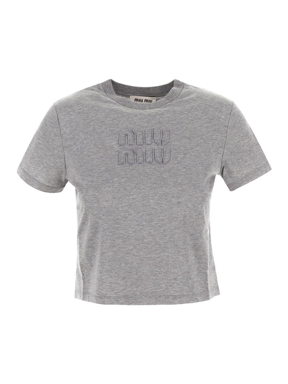 Oluxury Miu Miu T-shirt Nuova