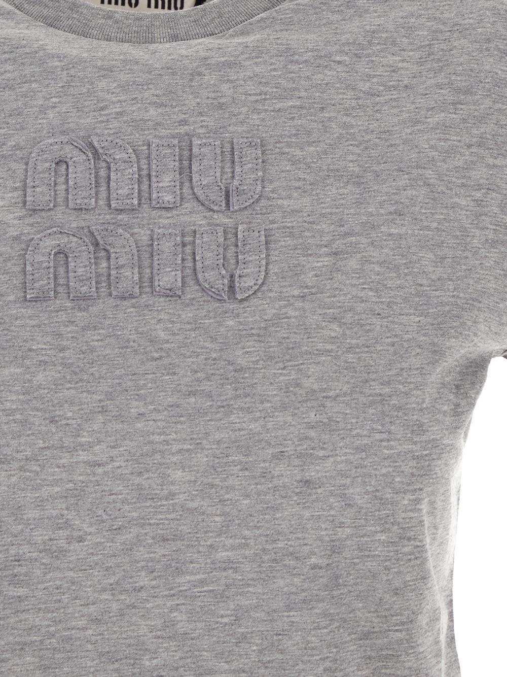 Oluxury Miu Miu T-shirt Nuova