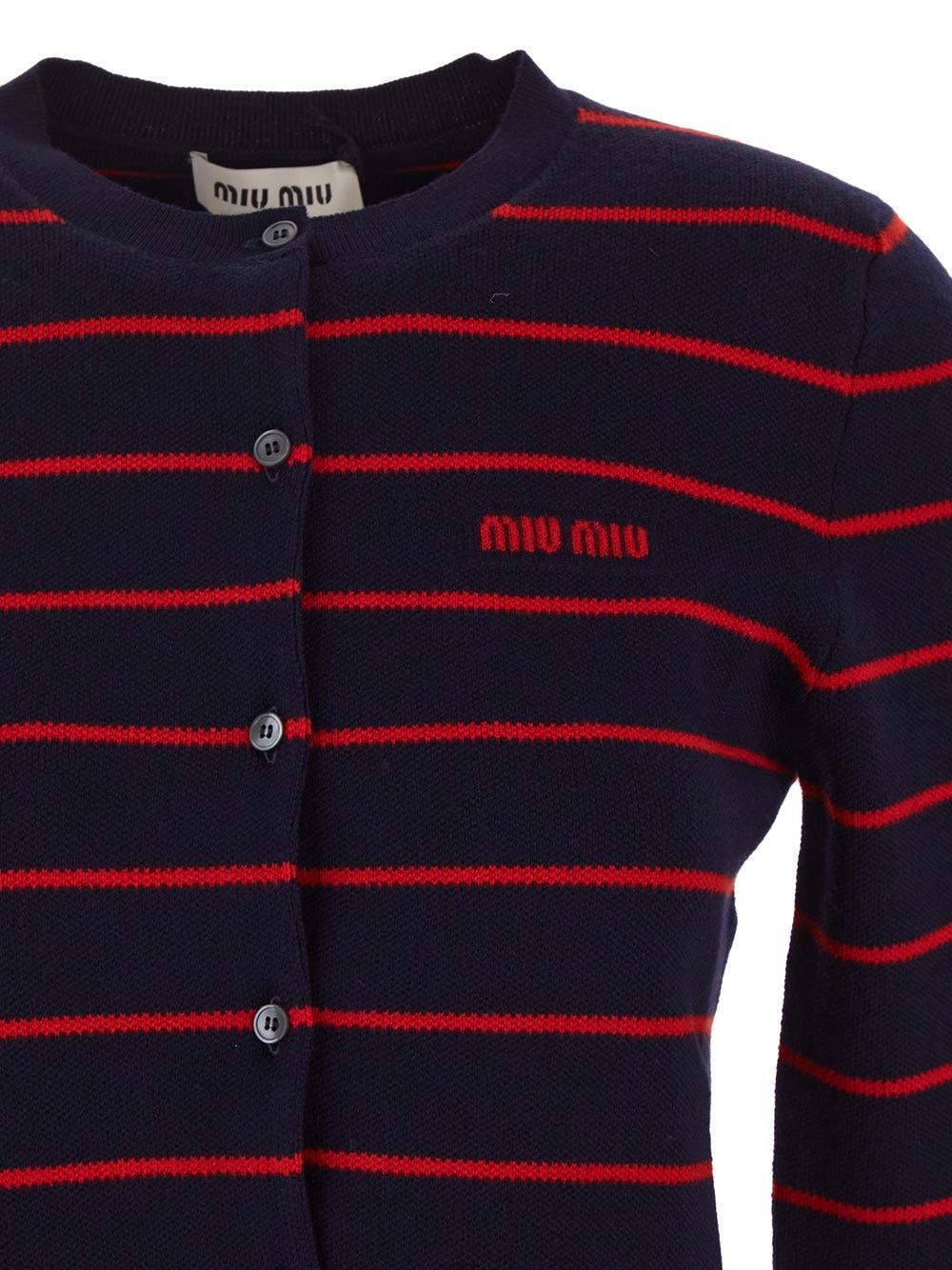 Oluxury Miu Miu Cardigan knit Moda