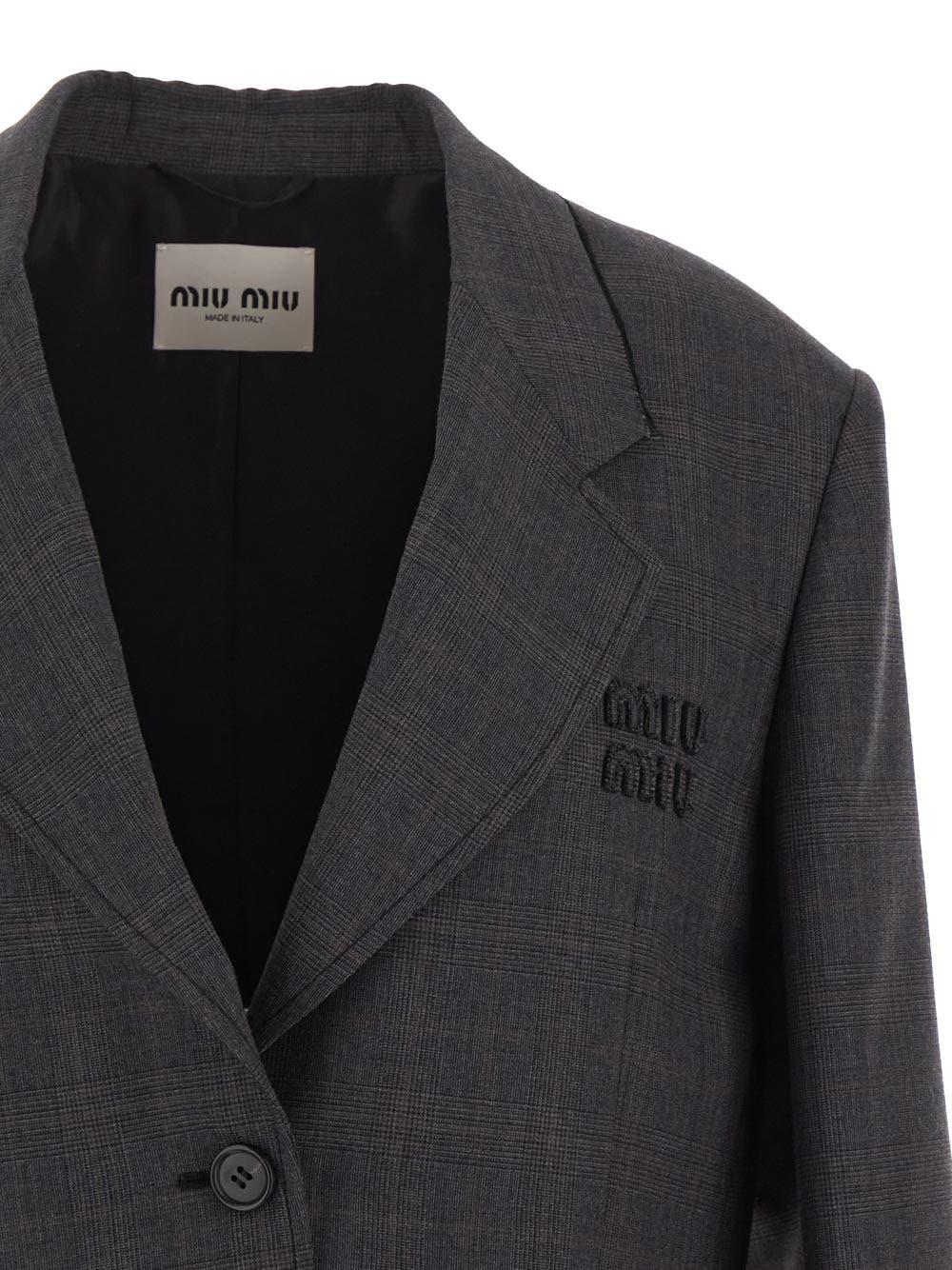 Oluxury Miu Miu Classic Jacket Italy