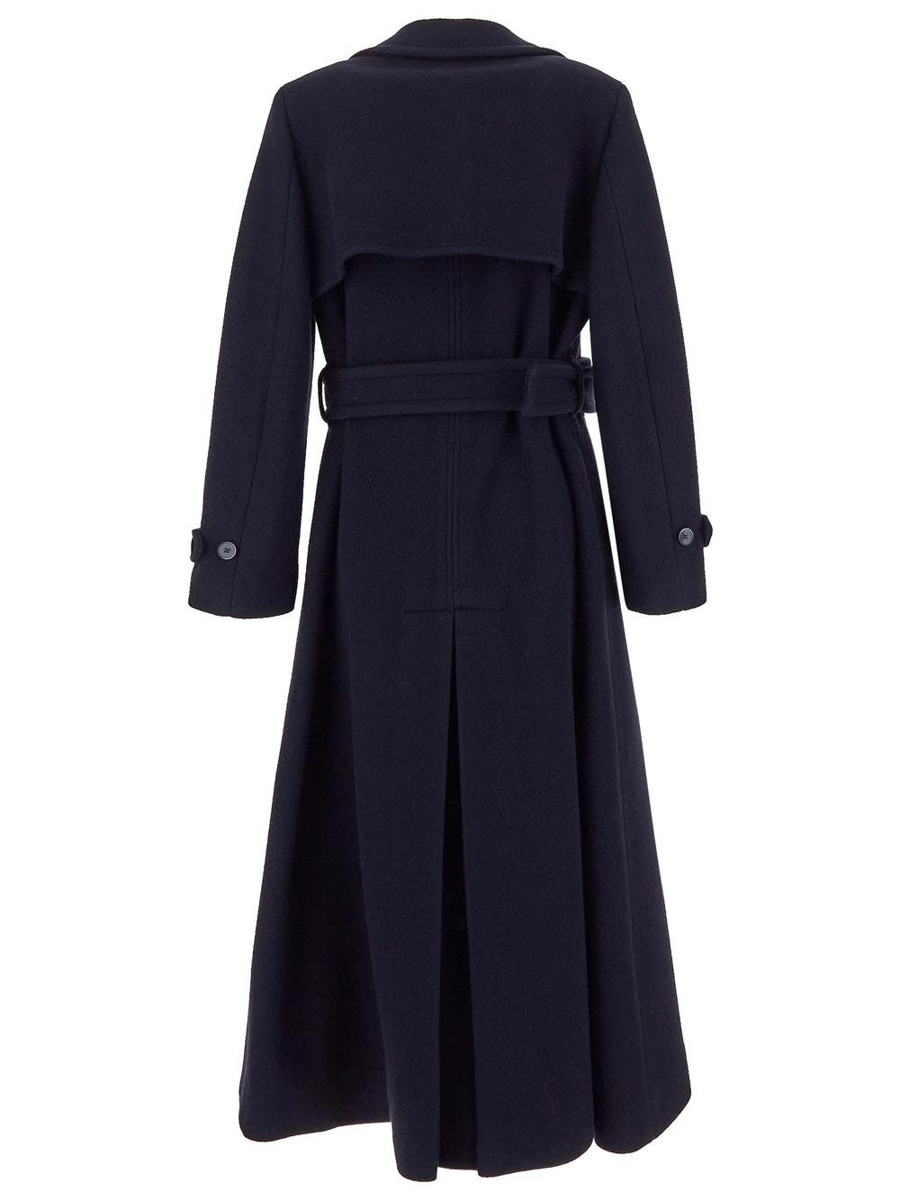 Oluxury Lardini Double breasted coat Sconto di tempo limitato
