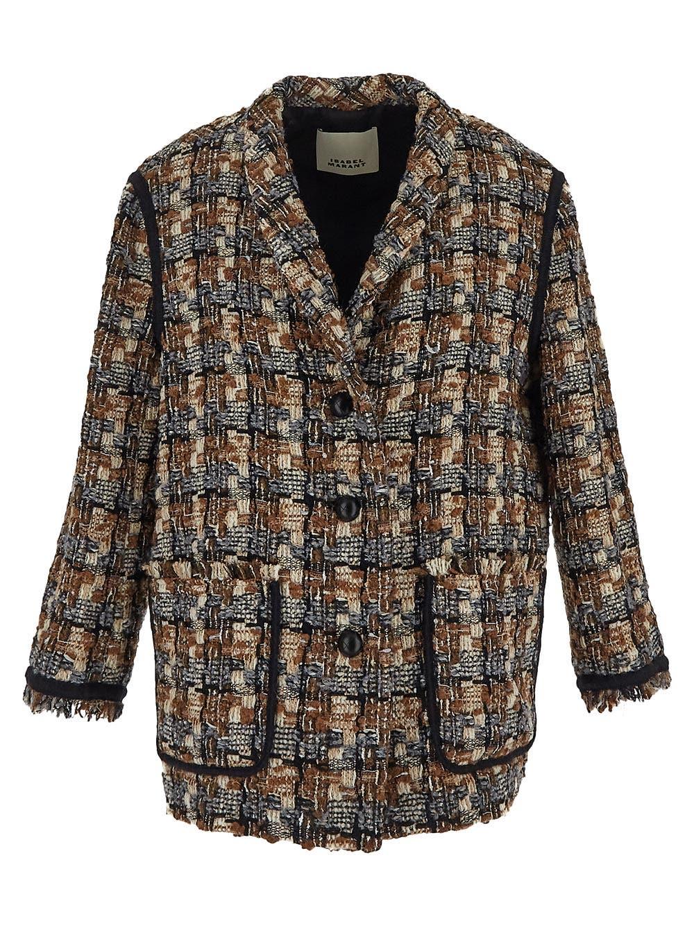 Oluxury Isabel Marant Elanore Jacket Saldi Di Fabbrica