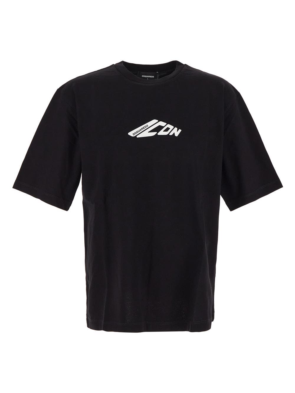Oluxury Dsquared2 Logo T-Shirt Qualità