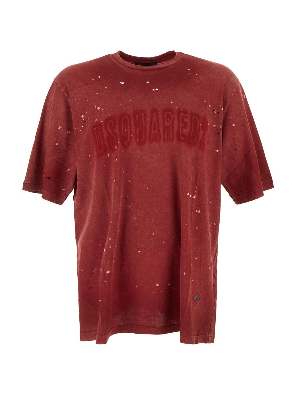 Oluxury Dsquared2 Logo T-Shirt Vendita