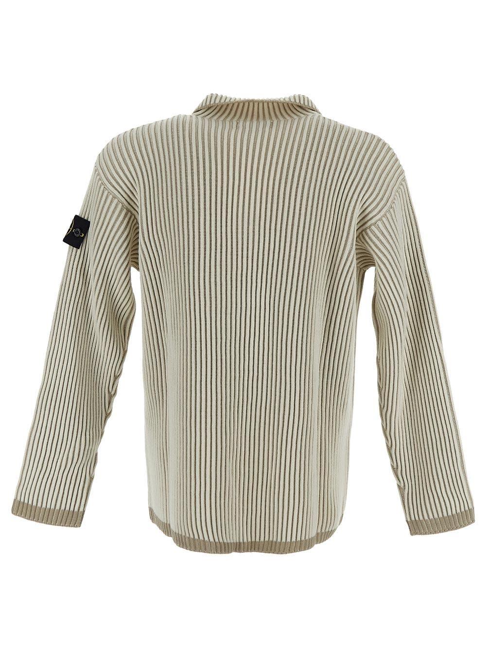 Oluxury Stone Island Ribbed Knit Promozione Limitata