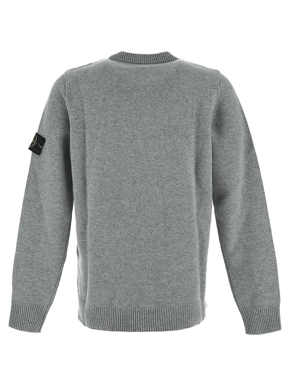 Oluxury Stone Island Logo Knit Sconto