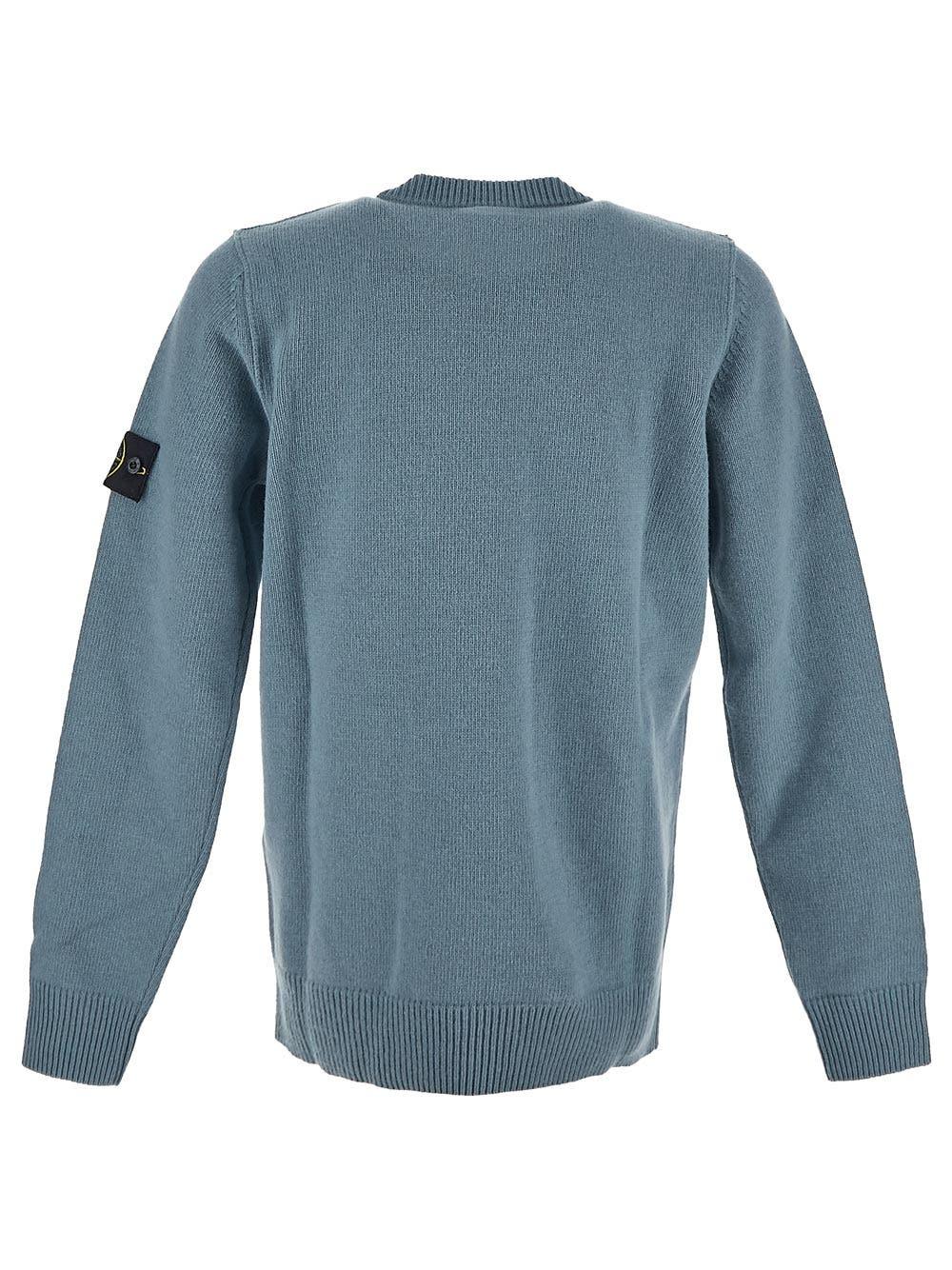 Oluxury Stone Island Logo Knit Online