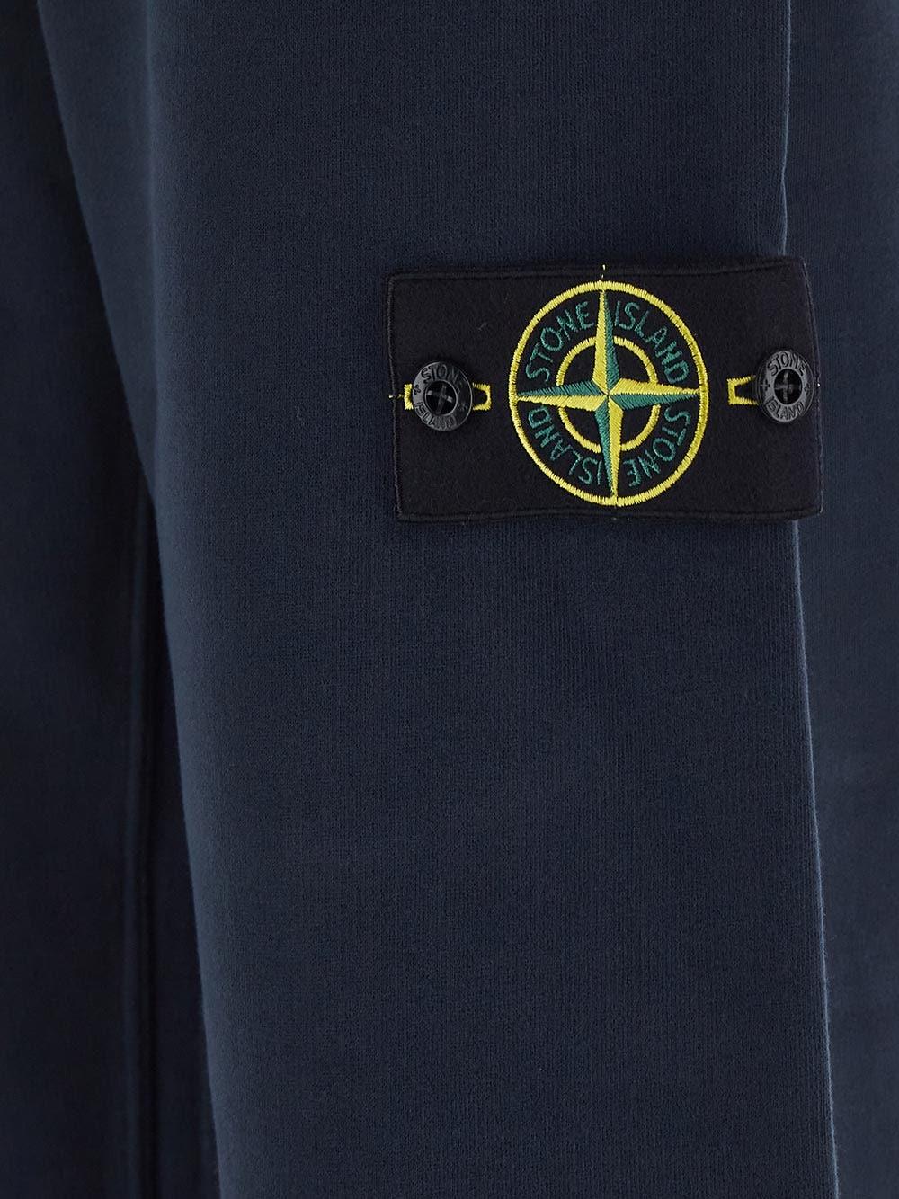 Oluxury Stone Island Logo Jogger Saldi