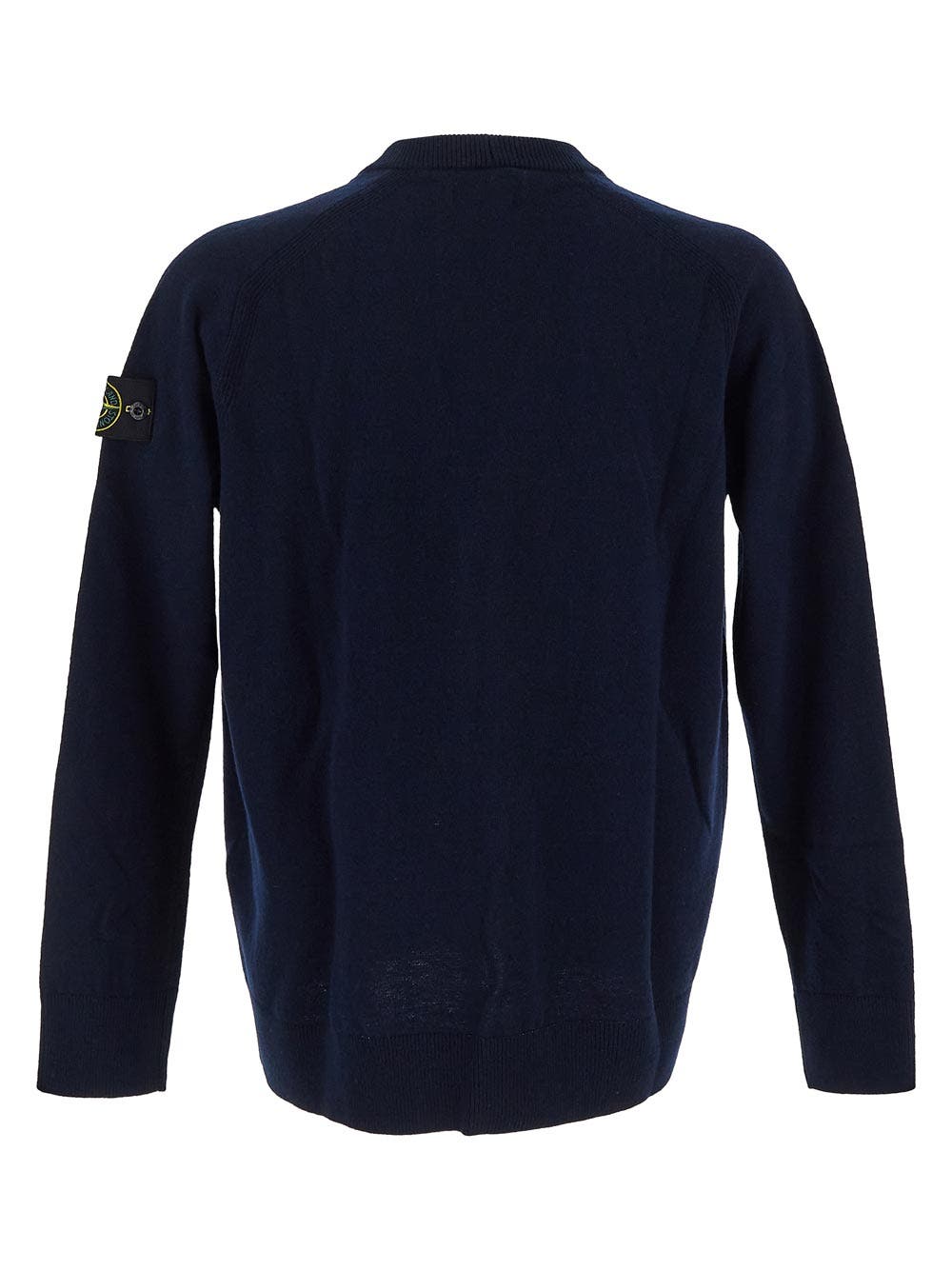 Oluxury Stone Island Logo Cardigan Offerte