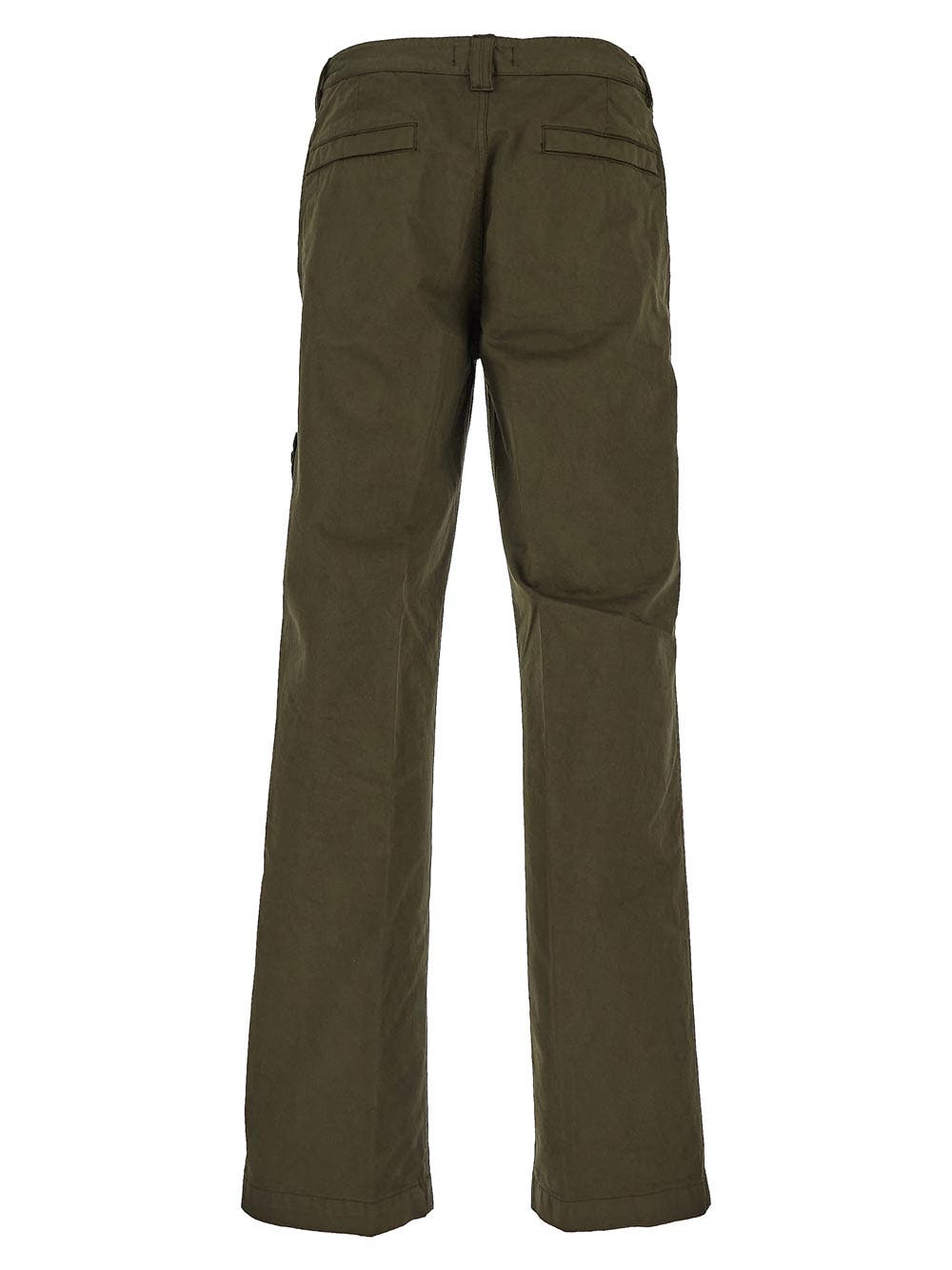 Oluxury Stone Island Cotton Trouser Saldi Di Fabbrica