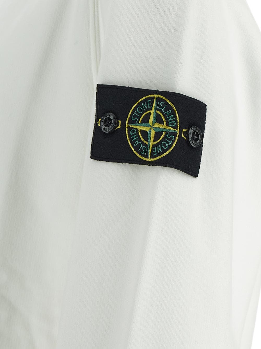 Oluxury Stone Island Logo Sweatshirt Vendite Flash