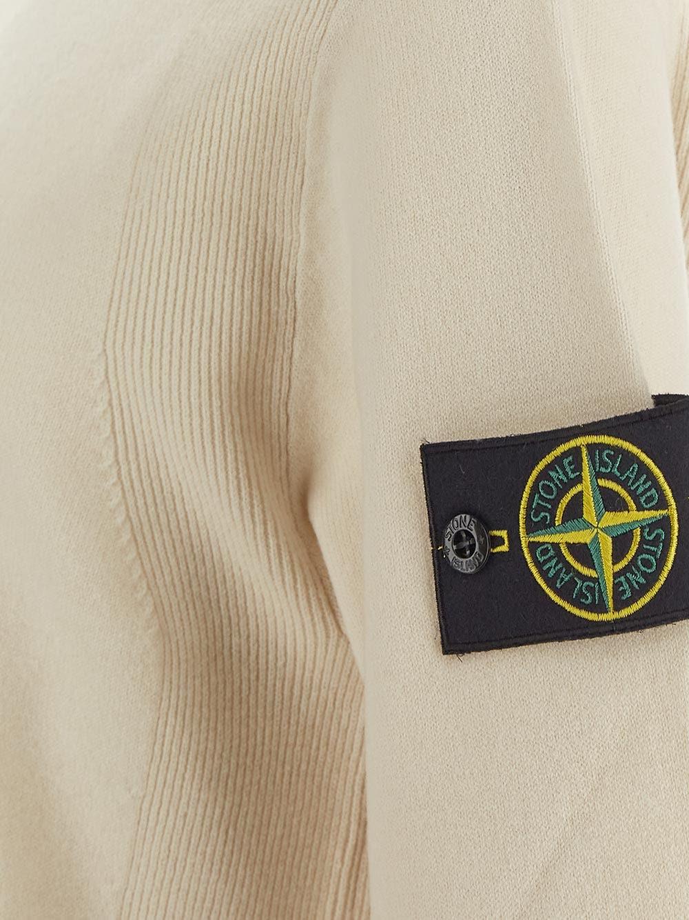 Oluxury Stone Island Logo Knit Negozio