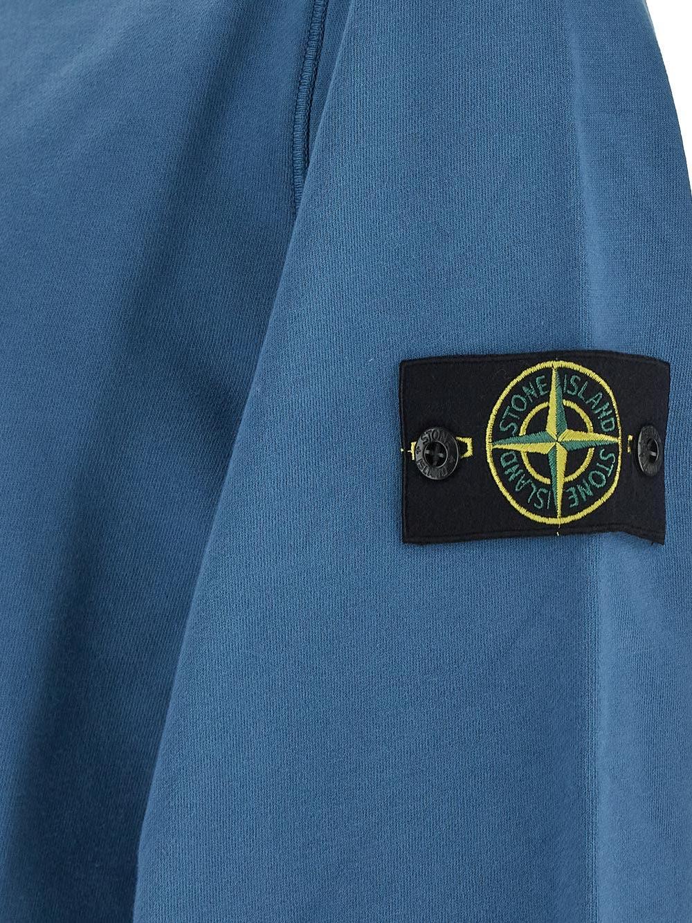 Oluxury Stone Island Logo Sweatshirt In Saldo