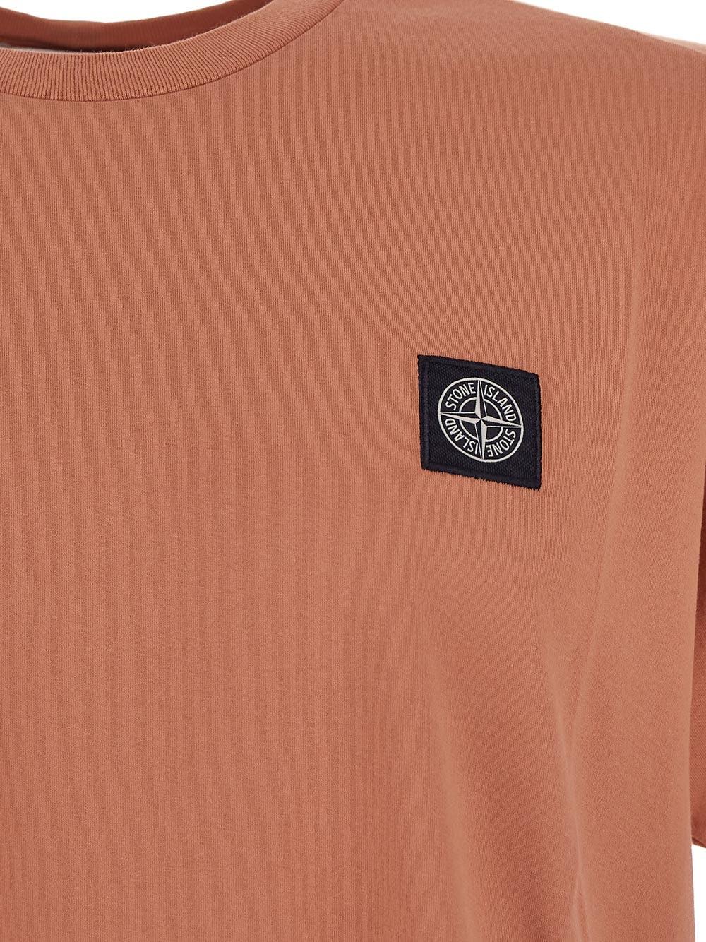Oluxury Stone Island Logo T-Shirt Nuova