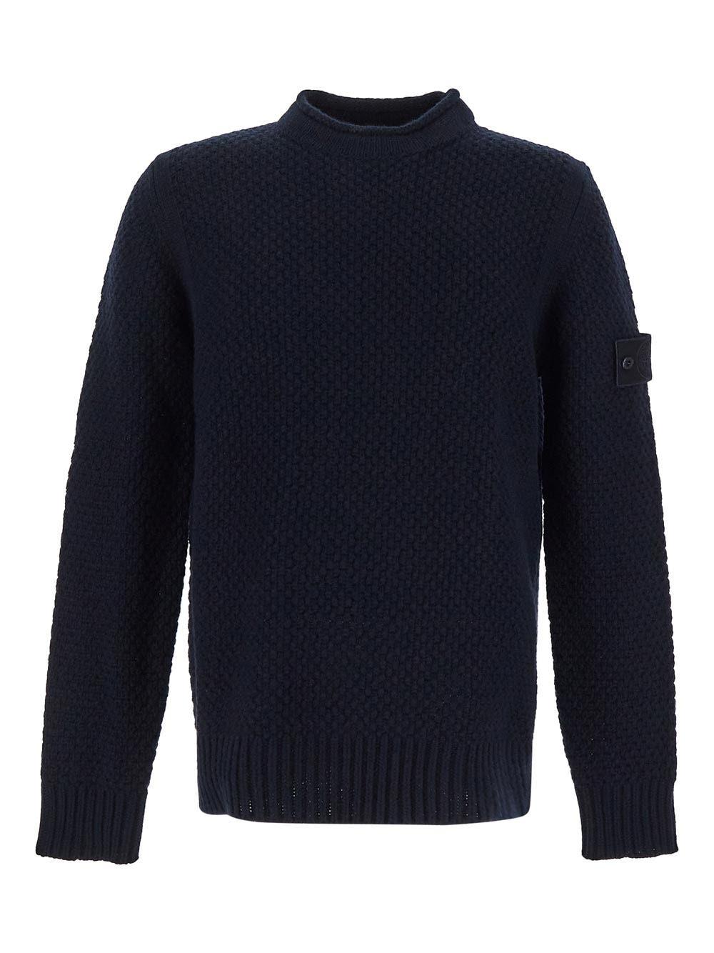 Oluxury Stone Island Wool Knit Italia