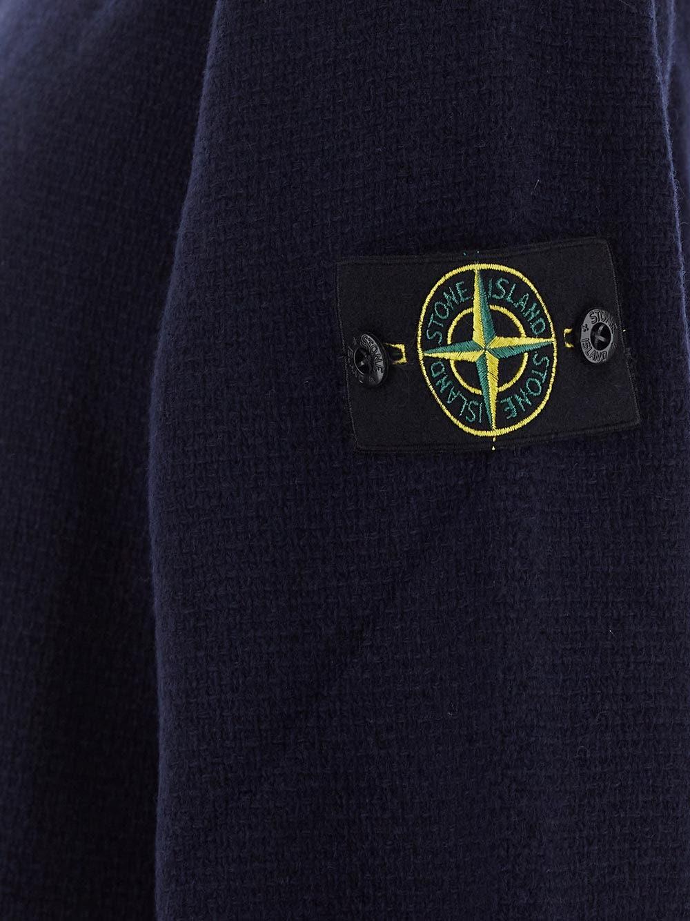 Oluxury Stone Island Logo Knit 2025