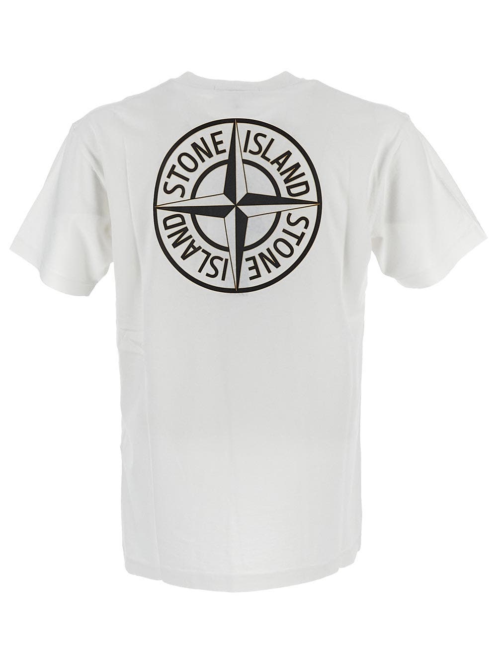 Oluxury Stone Island Logo T-Shirt Qualità