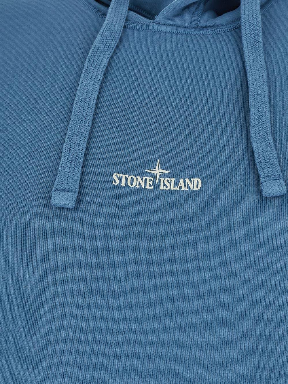 Oluxury Stone Island Logo Hoodie Promozione