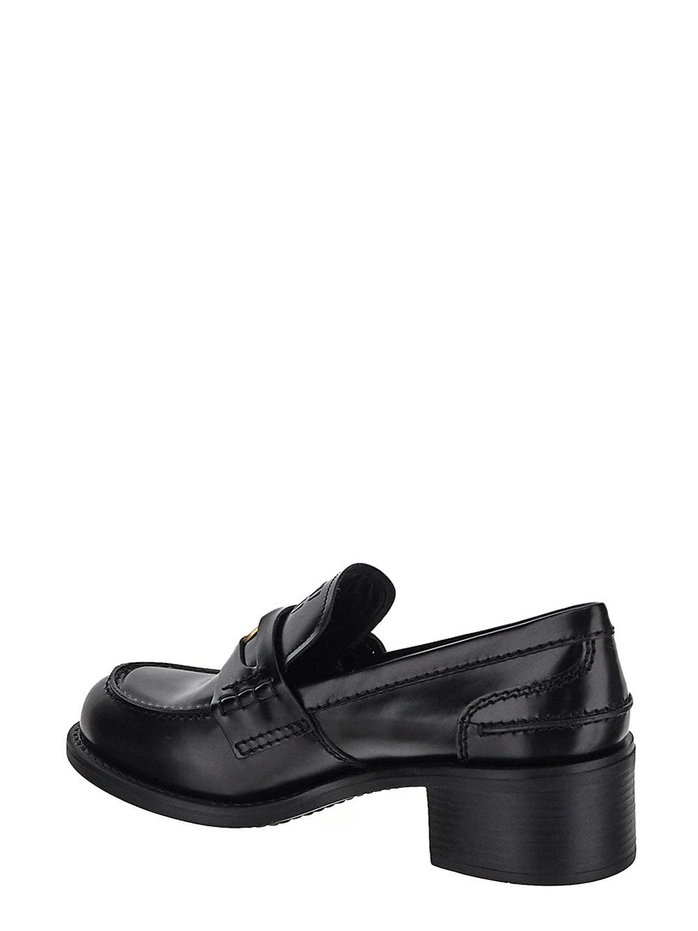 Oluxury Miu Miu Logo Loafer Saldi