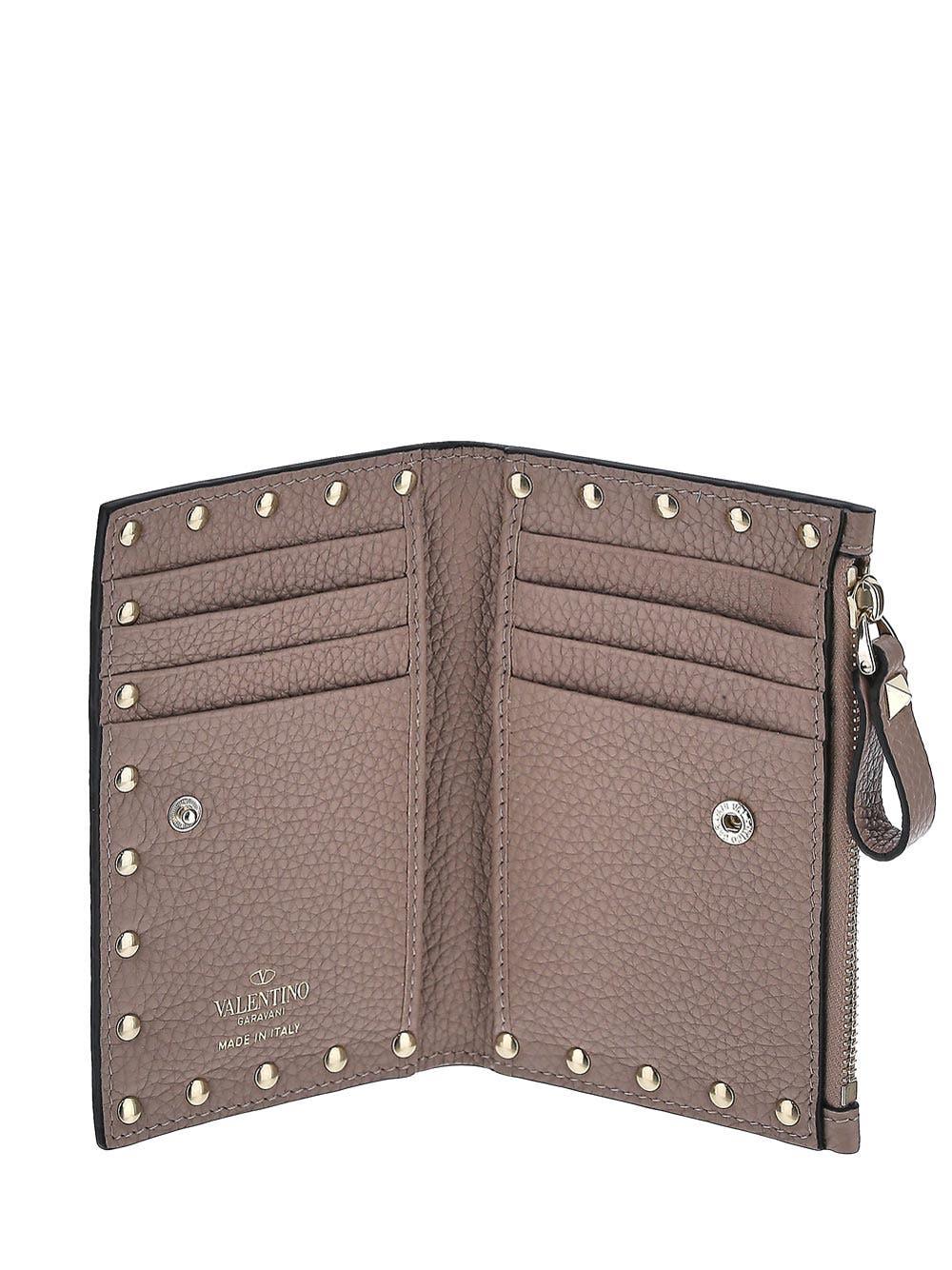 Oluxury Valentino Garavani Logo Wallet Qualità