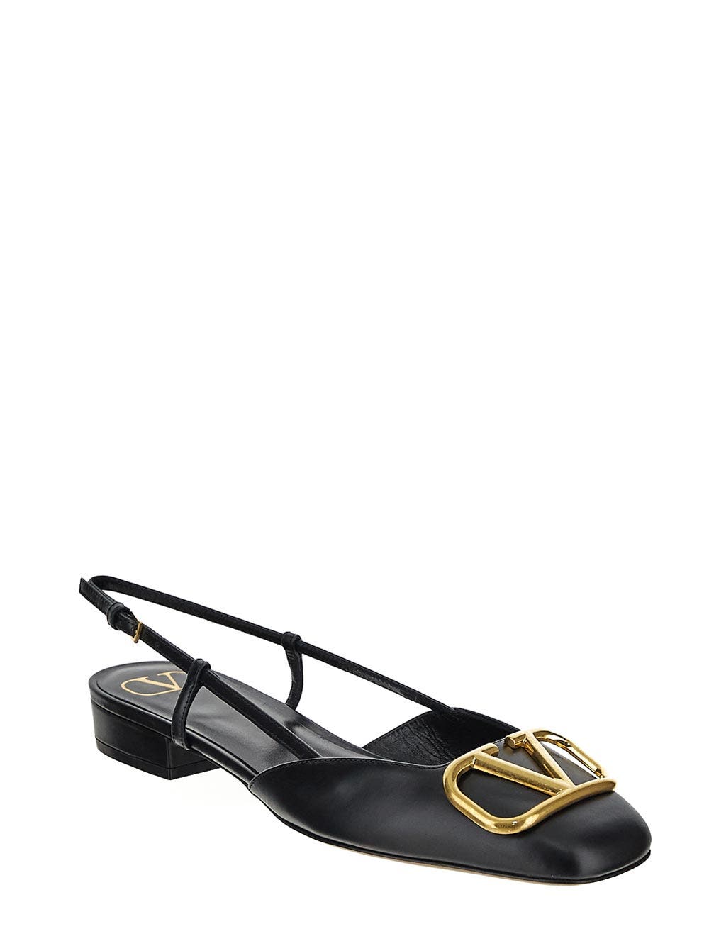 Oluxury Valentino Garavani Logo Ballerina Shopping Online