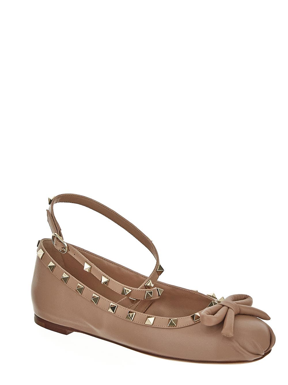 Oluxury Valentino Garavani Rockstud Ballerina Presa