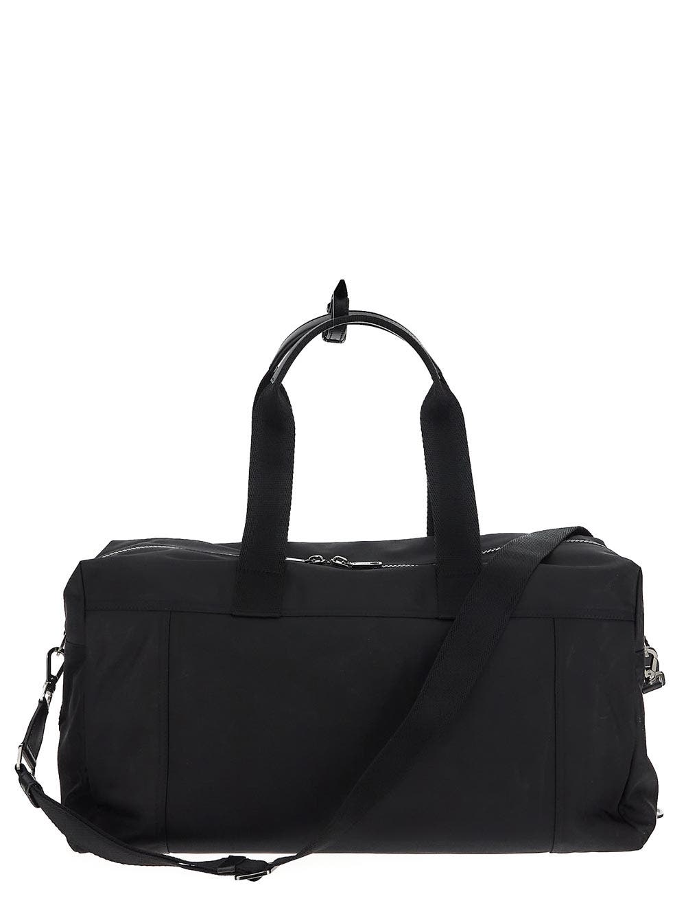 Oluxury Dolce & Gabbana Nylon Holdall Bag In Linea