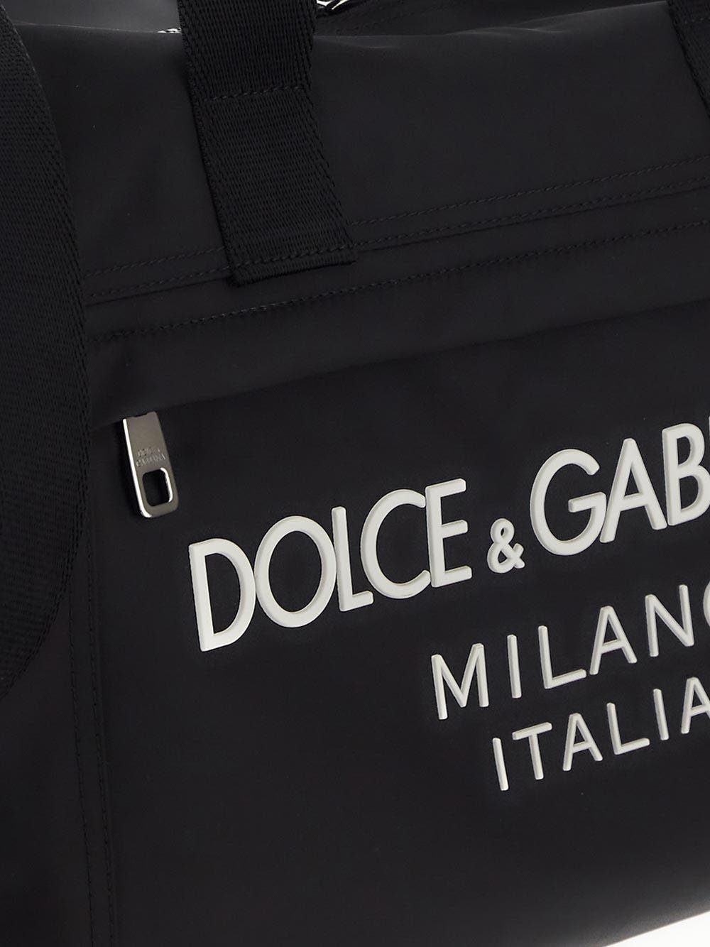 Oluxury Dolce & Gabbana Nylon Holdall Bag In Linea