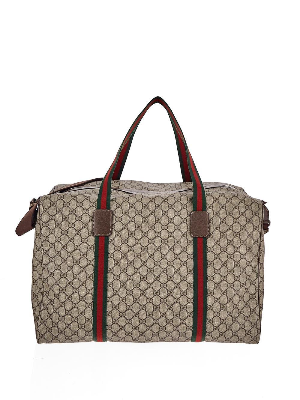 Oluxury Gucci Web Detail Maxi Travel Bag Affare Del Giorno