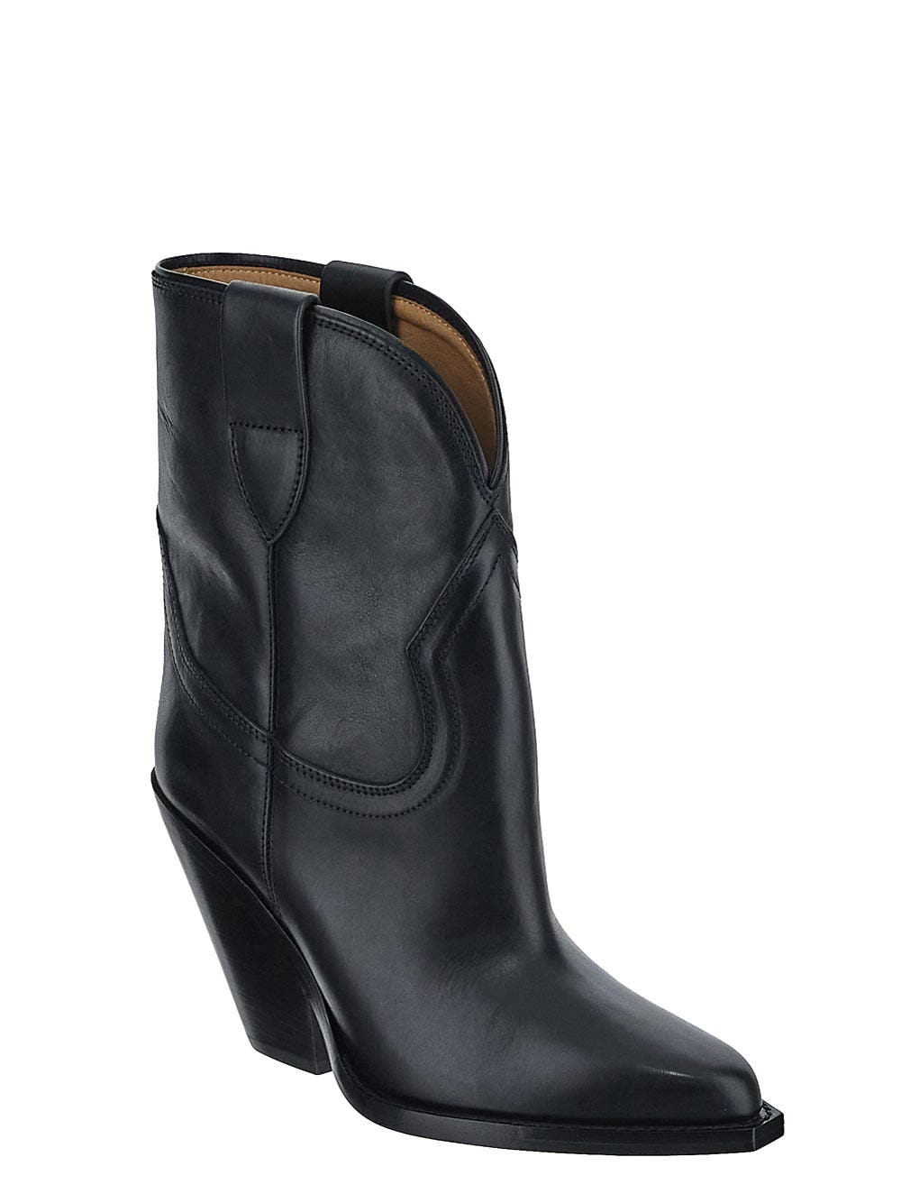 Oluxury Isabel Marant Leyane Texan Ankle Boots Economico