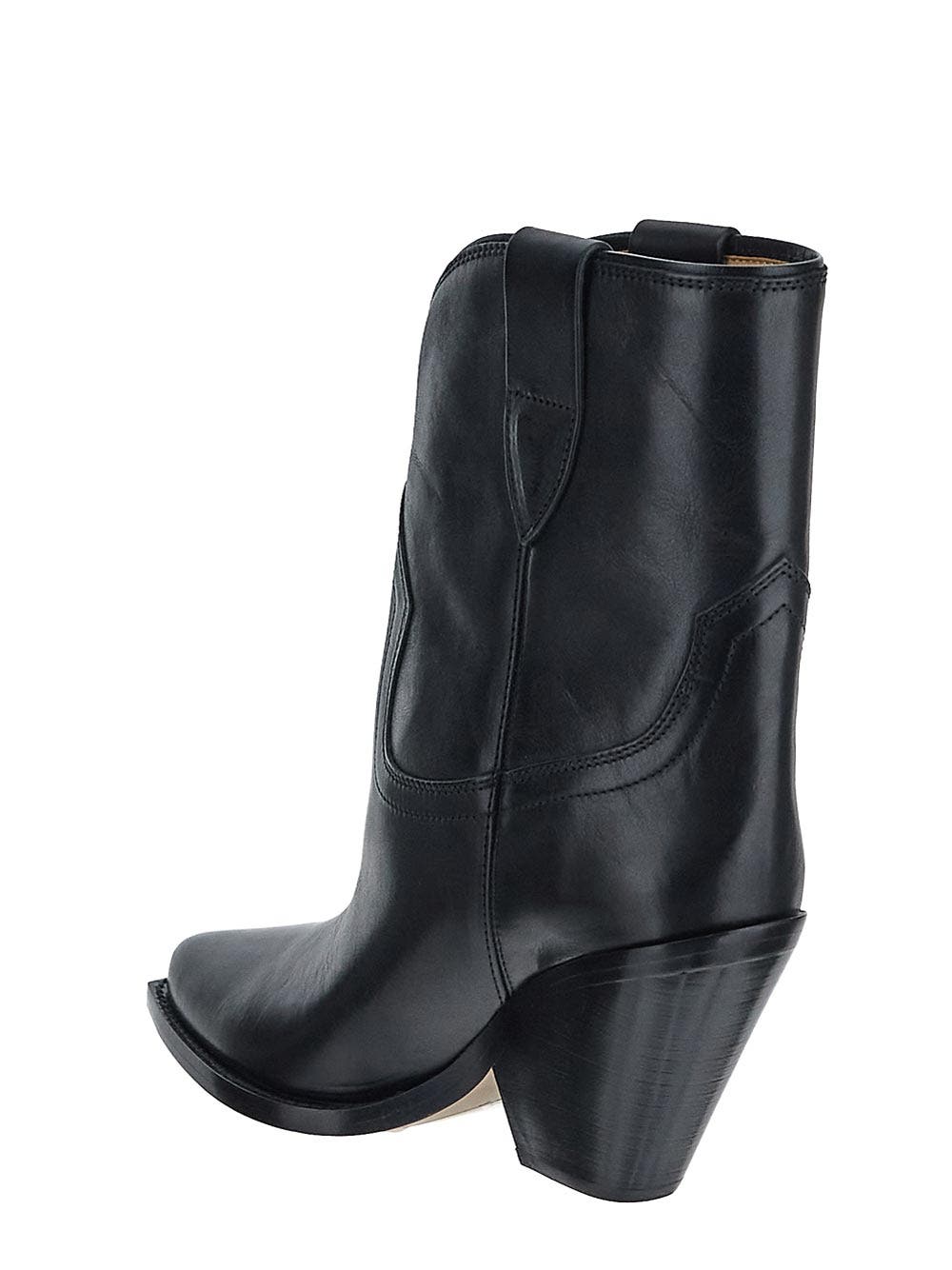 Oluxury Isabel Marant Leyane Texan Ankle Boots Economico