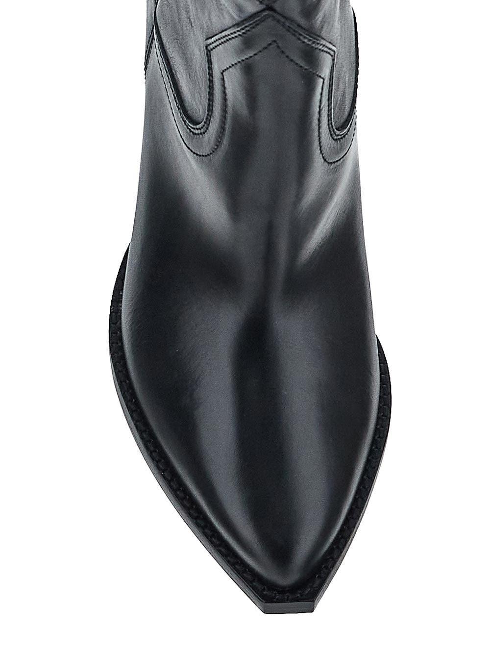 Oluxury Isabel Marant Leyane Texan Ankle Boots Economico