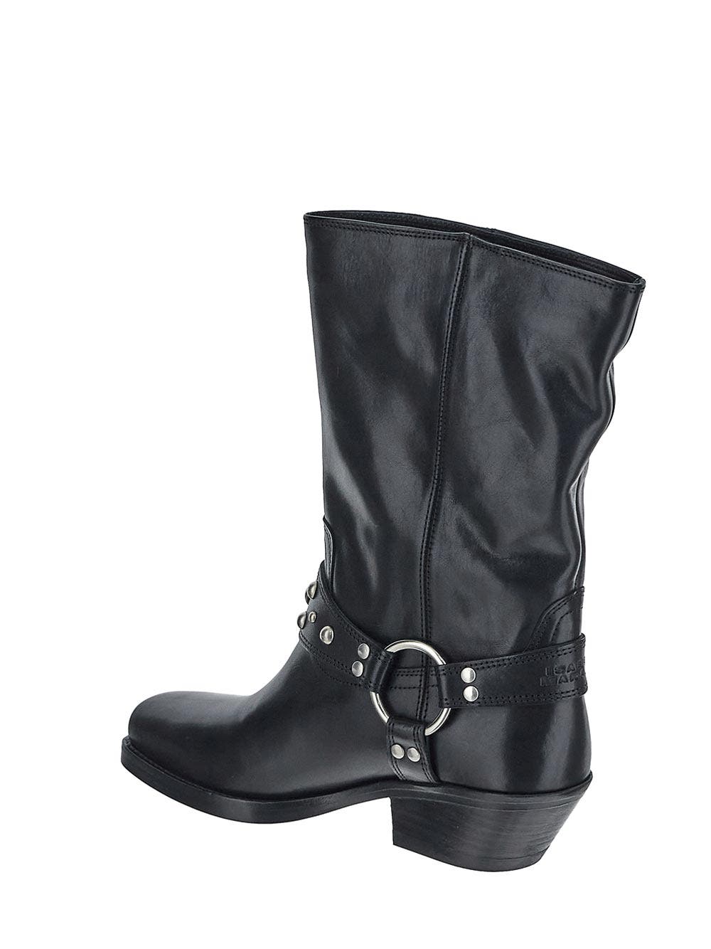 Oluxury Isabel Marant Biker Boots Antya Offerte