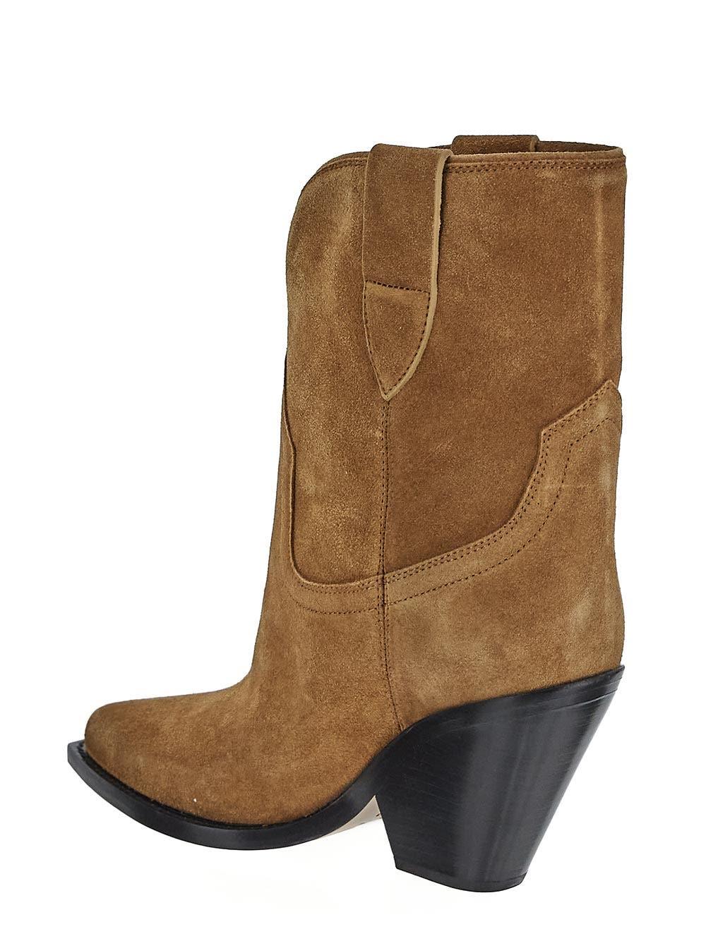 Oluxury Isabel Marant Leyane Texan Boots Vendita Economica