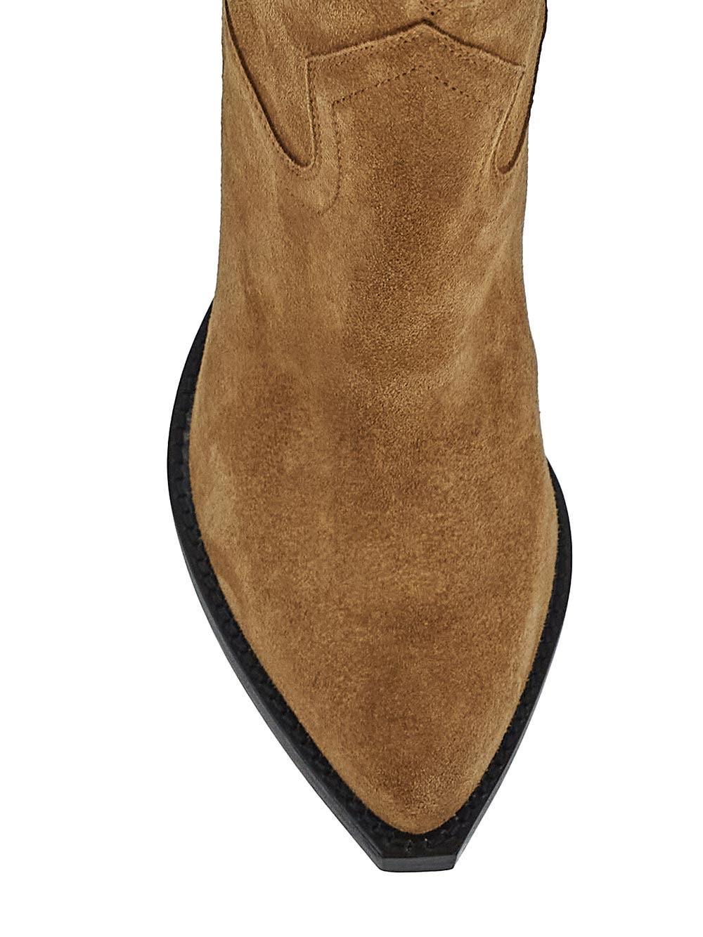 Oluxury Isabel Marant Leyane Texan Boots Vendita Economica