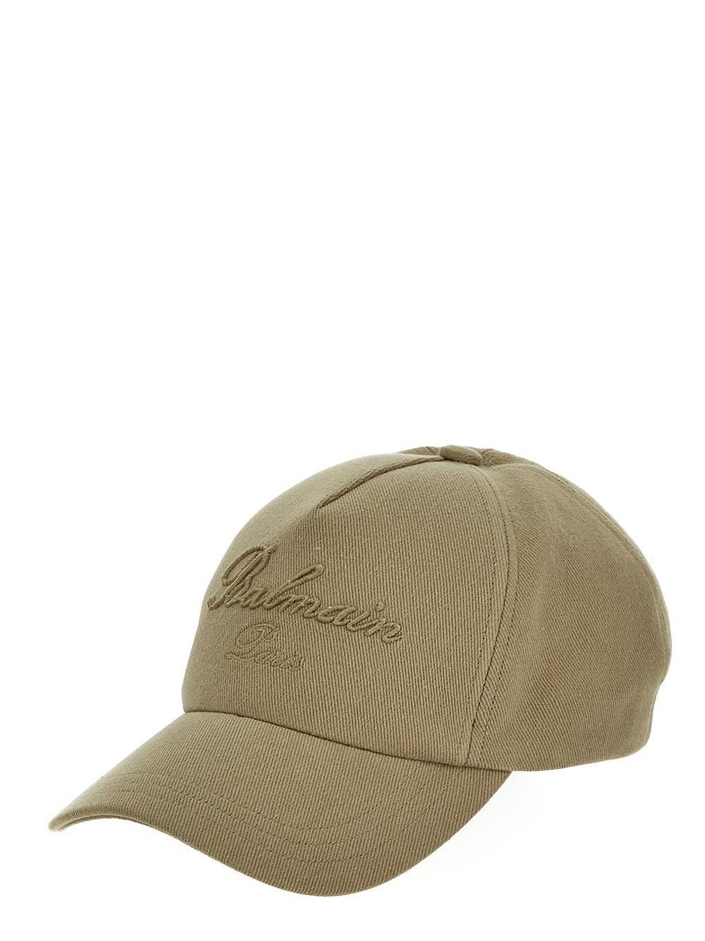Oluxury Balmain Logo Cap Negozio