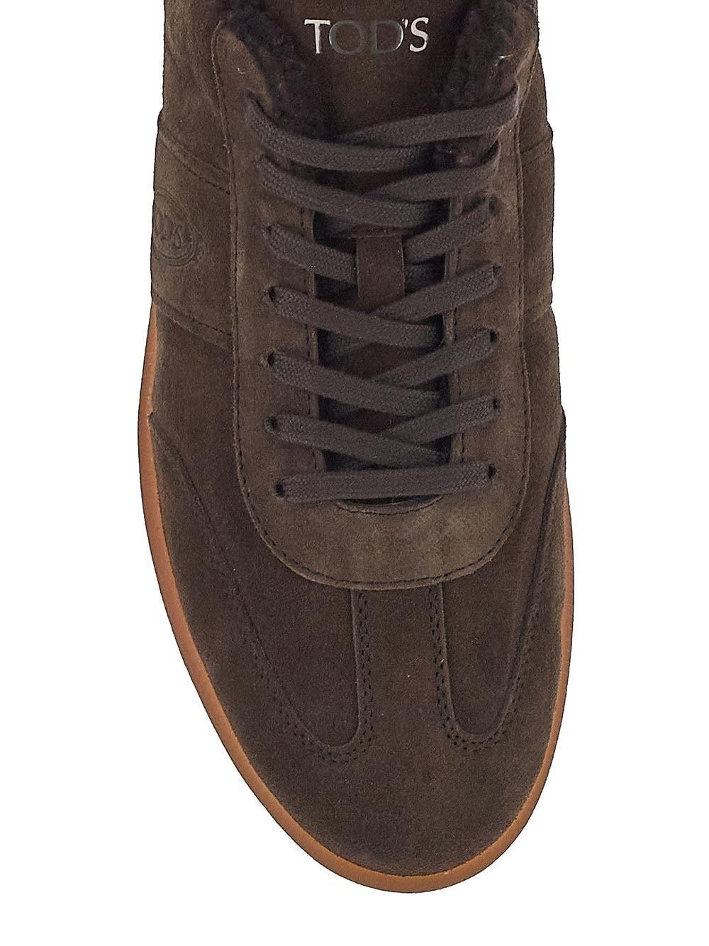 Oluxury Tod's Lace-Up Sneaker Italia