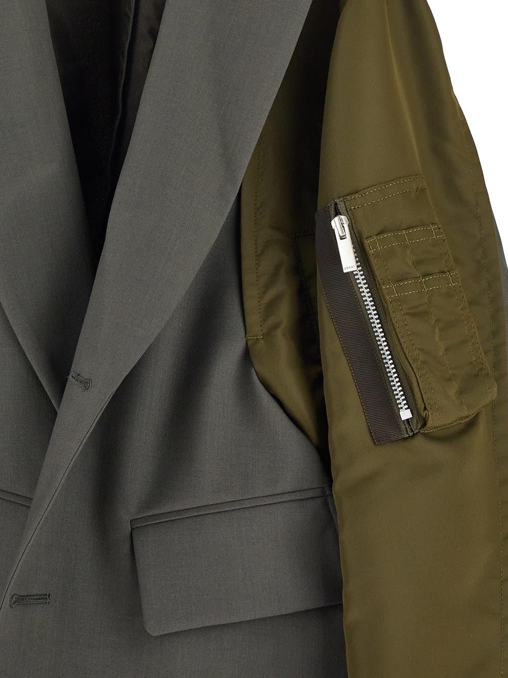Oluxury Sacai Hybrid jacket 2025
