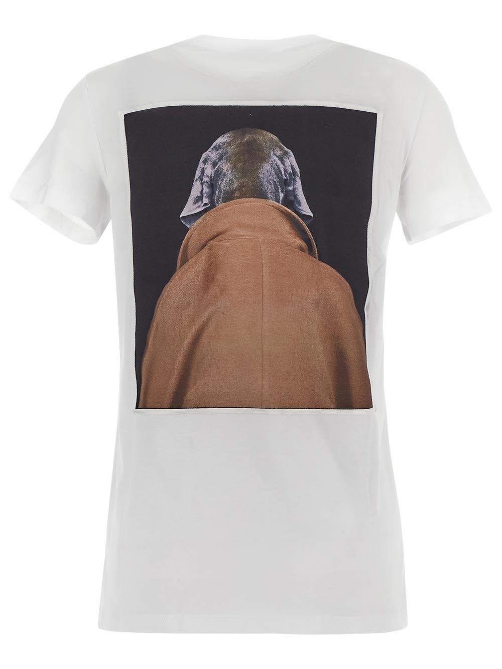 Oluxury Max Mara Cipria T-Shirt In Linea