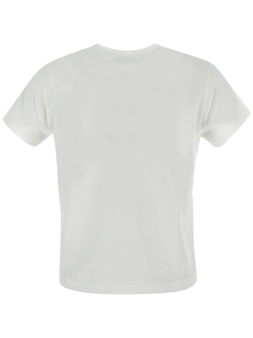 Oluxury T By Alexander Wang Essential Shrunk Tee Vendita