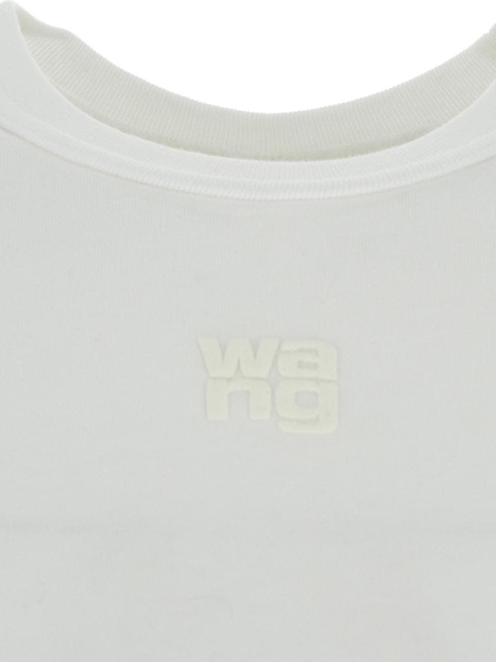 Oluxury T By Alexander Wang Essential Shrunk Tee Vendita